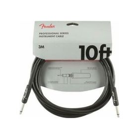 Fender Professional 3 m Düz Siyah Enstrüman Kablosu