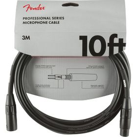Fender Professional 3 m Siyah Mikrofon Kablosu
