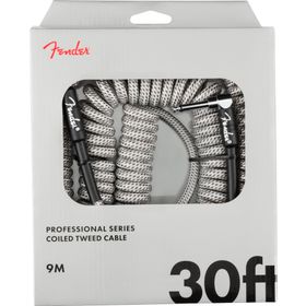 Fender Professional 9 mt Beyaz Tweed Enstrüman Kablosu