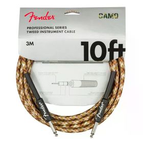Fender Professional Düz/Düz Uçlu 3 m Desert Camo Enstrüman Kablosu