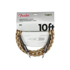 Fender Professional Düz/Düz Uçlu 3 m Desert Camo Enstrüman Kablosu