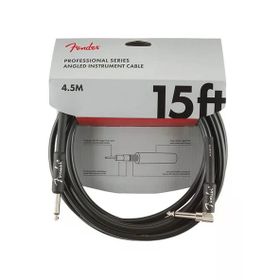 Fender Professional Düz/L Uç 4.5 m Siyah Enstrüman Kablo