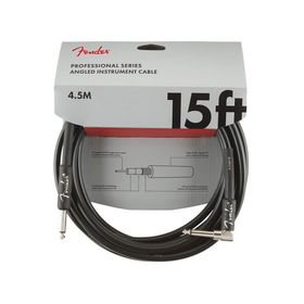 Fender Professional Düz/L Uç 4.5 m Siyah Enstrüman Kablo