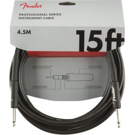 Fender Professional Inst SS 15 4.5 m Siyah Enstrüman Kablosu