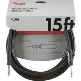 Fender Professional Inst SS 15 4.5 m Siyah Enstrüman Kablosu