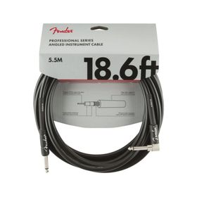 Fender Profesyonel Düz/Açılı Siyah 5.5 m Gitar Kablosu