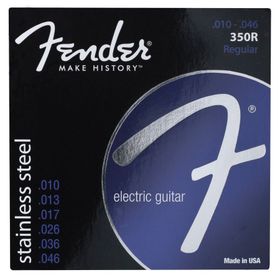 Fender Stainless Stell 350R Regular Takım Tel Elektro Gitar Teli