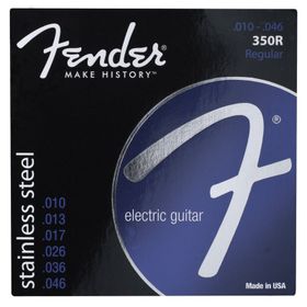 Fender Stainless Stell 350R Regular Takım Tel Elektro Gitar Teli