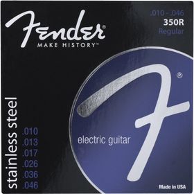 Fender Stainless Stell 350R Regular Takım Tel Elektro Gitar Teli