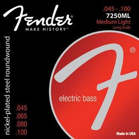Fender Super 7250ML Bass Strings Takım Tel Bas Gitar Teli