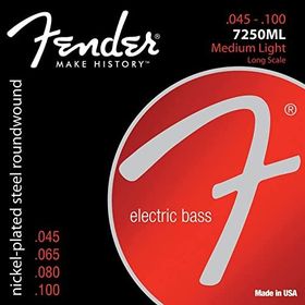 Fender Super 7250ML Bass Strings Takım Tel Bas Gitar Teli