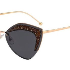 Fendi FF 0327/S 807 52 KU Mavi Kadın Güneş Gözlüğü