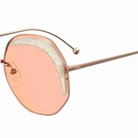 Fendi FF 0358/S 1N5 63 Altın Ekartman Kadın Güneş Gözlüğü