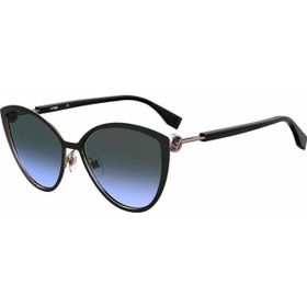 Fendi FF0413/S 2M2GB 60 Mavi Kadın Güneş Gözlüğü