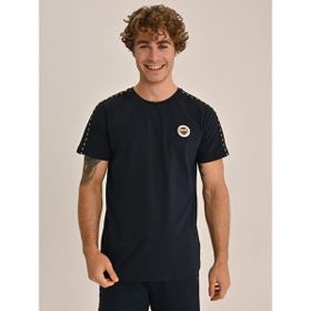 Fenerbahçe Tribün Basic Siyah Erkek T-shirt