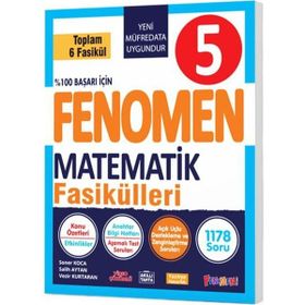 Fenomen 5. Sınıf Matematik Konu Özetli Soru Bankası Fasikülleri 6 Fasikul