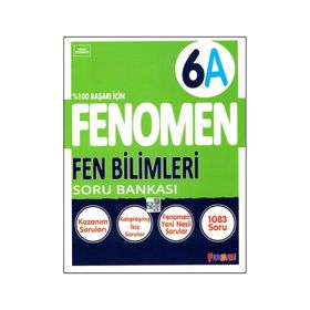 Fenomen 6. Sınıf Fen Bilimleri Soru Bankası (A)