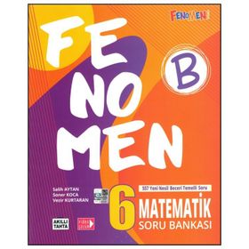 Fenomen 6. Sınıf Matematik B Soru Bankası