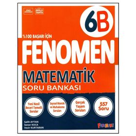 Fenomen 6. Sınıf Matematik B Soru Bankası