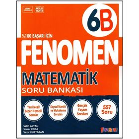 Fenomen 6. Sınıf Matematik B Soru Bankası