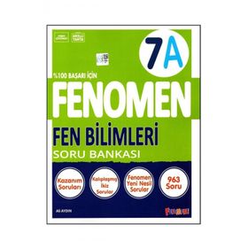 Fenomen 7. Sınıf Fen Bilimleri Soru Bankası (A)