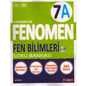 Fenomen 7. Sınıf Fen Bilimleri Soru Bankası (A)