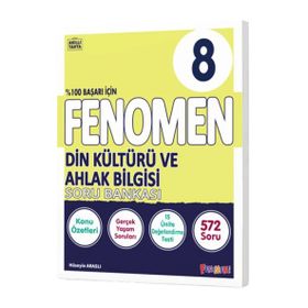 Fenomen 8 Din Kültürü ve Ahlak Bilgisi Soru Bankası