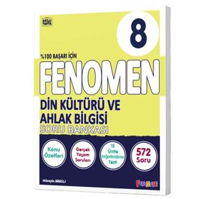 Fenomen 8 Din Kültürü ve Ahlak Bilgisi Soru Bankası