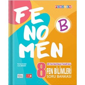 Fenomen 8. Sınıf B Fen Bilimleri Soru Bankası