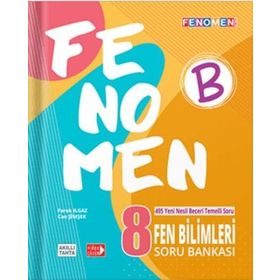 Fenomen 8. Sınıf B Fen Bilimleri Soru Bankası