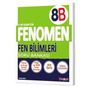 Fenomen 8. Sınıf B Fen Bilimleri Soru Bankası