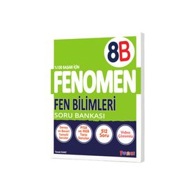 Fenomen 8. Sınıf B Fen Bilimleri Soru Bankası