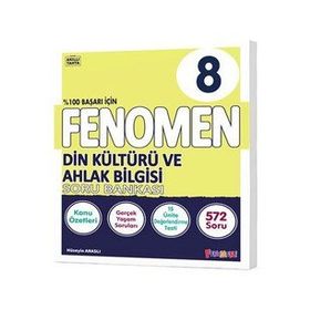 Fenomen 8 Sınıf Din Kültürü ve Ahlak Bilgisi Soru Bankası