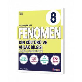 Fenomen 8 Sınıf Din Kültürü ve Ahlak Bilgisi Soru Bankası