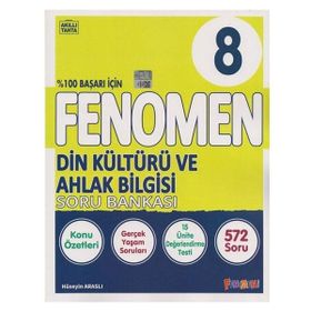 Fenomen 8 Sınıf Din Kültürü ve Ahlak Bilgisi Soru Bankası