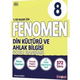 Fenomen 8 Sınıf Din Kültürü ve Ahlak Bilgisi Soru Bankası