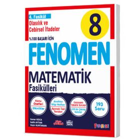 Fenomen 8. Sınıf Lgs Matematik 4. Fasikül Konu Özetli Soru Bankası