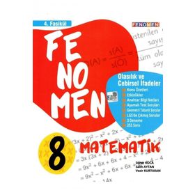 Fenomen 8. Sınıf Lgs Matematik 4. Fasikül Konu Özetli Soru Bankası