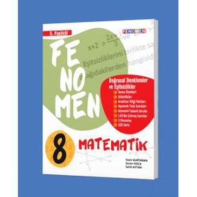 Fenomen 8. Sınıf Lgs Matematik 5. Fasikül Konu Özetli Soru Bankası