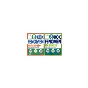 Fenomen 8. Sınıf Lgs Matematik Kök+Fen Bilimleri Kök Soru Bankası 2 Kitap