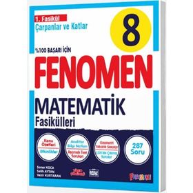 Fenomen 8. Sınıf Matematik 1. Fasikül Çarpanlar ve Katlar Gama Yayınları