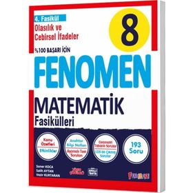 Fenomen 8. Sınıf Matematik 4. Fasikül Olasıılık ve Cebirsel İfadeler Gama Yayınları