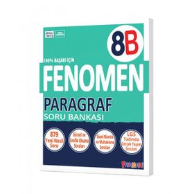 Fenomen 8. Sınıf Paragraf Soru Bankası B Serisi