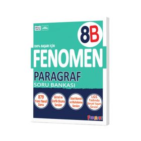 Fenomen 8. Sınıf Paragraf Soru Bankası B Serisi