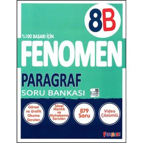 Fenomen 8. Sınıf Paragraf Soru Bankası B Serisi