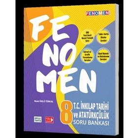 Fenomen 8 T.C. İnkılap Tarihi ve Atatürkçülük Soru Bankası
