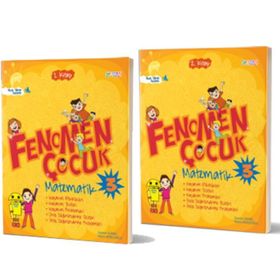 Fenomen Çocuk 3. Sınıf Matematik 1. ve 2. Kitap-Gama Yayınları