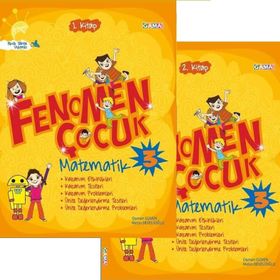 Fenomen Çocuk 3. Sınıf Matematik 1. ve 2. Kitap-Gama Yayınları