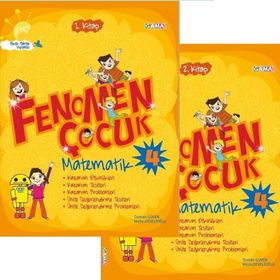 Fenomen Çocuk 4. Sınıf Matematik 1. ve 2. Kitap-Gama Yayınları