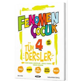 Fenomen Çocuk 4. Sınıf Tüm Dersler Yeni Nesil Soru Bankası
